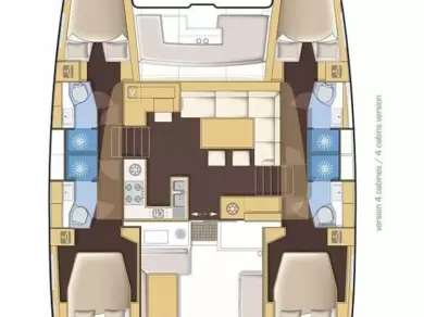 Lagoon Lagoon 450 między profesjonalistami a osobami prywatnymi w Palma de Mallorca