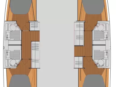 Wynajmij Katamaran z lub bez skippera Fountaine Pajot w Donji Seget