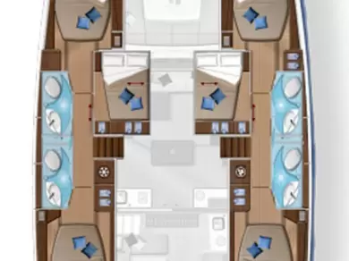 Wynajem Katamaran Lagoon z patentem 