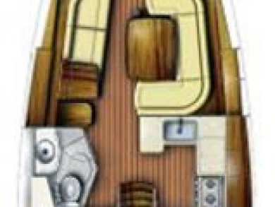 Wynajem Żaglowiec Jeanneau z patentem 