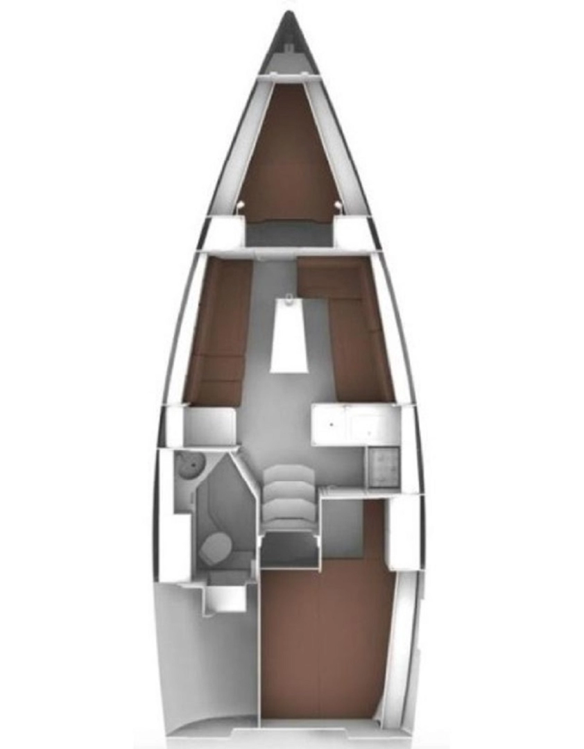 Wynajem Żaglowiec Bavaria z patentem 