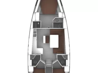 Bavaria Cruiser 46 Style między profesjonalistami a osobami prywatnymi w Biograd na Moru