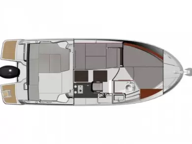 Wynajem Motorówka w Pirovac - Jeanneau Merry Fisher 795