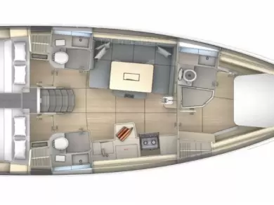Wynajem łodzi Dufour Dufour 41 w Alimos na SamBoat 