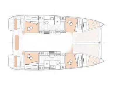 Wynajem Katamaran w Gouvia - Excess Excess 11