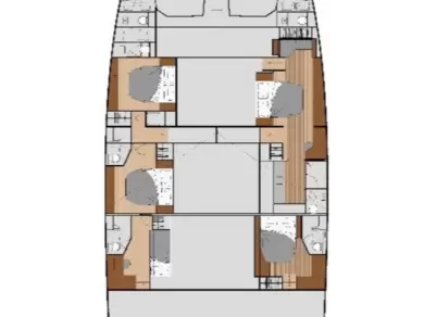 Wynajem łodzi Fountaine Pajot Fountaine Pajot Power 67 w Alimos na SamBoat 