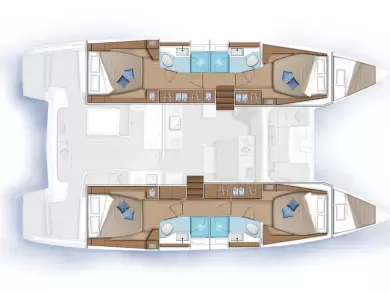 Wynajem w Skradin- Lagoon Lagoon 46 na SamBoat