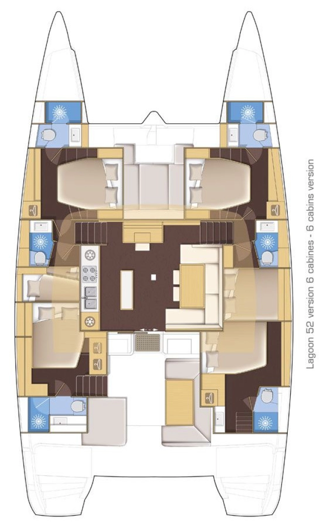 Wynajem Katamaran w Alimos - Lagoon Lagoon 52