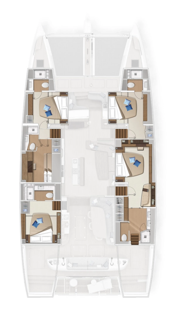 Lagoon Lagoon Sixty 5 między profesjonalistami a osobami prywatnymi w Alimos