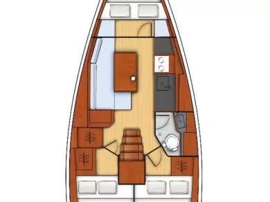 Wynajem Żaglowiec w Kos - Bénéteau Oceanis 35