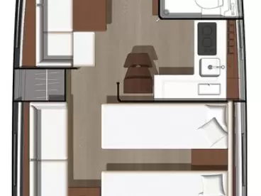 Wynajem Motorówka Jeanneau z patentem 