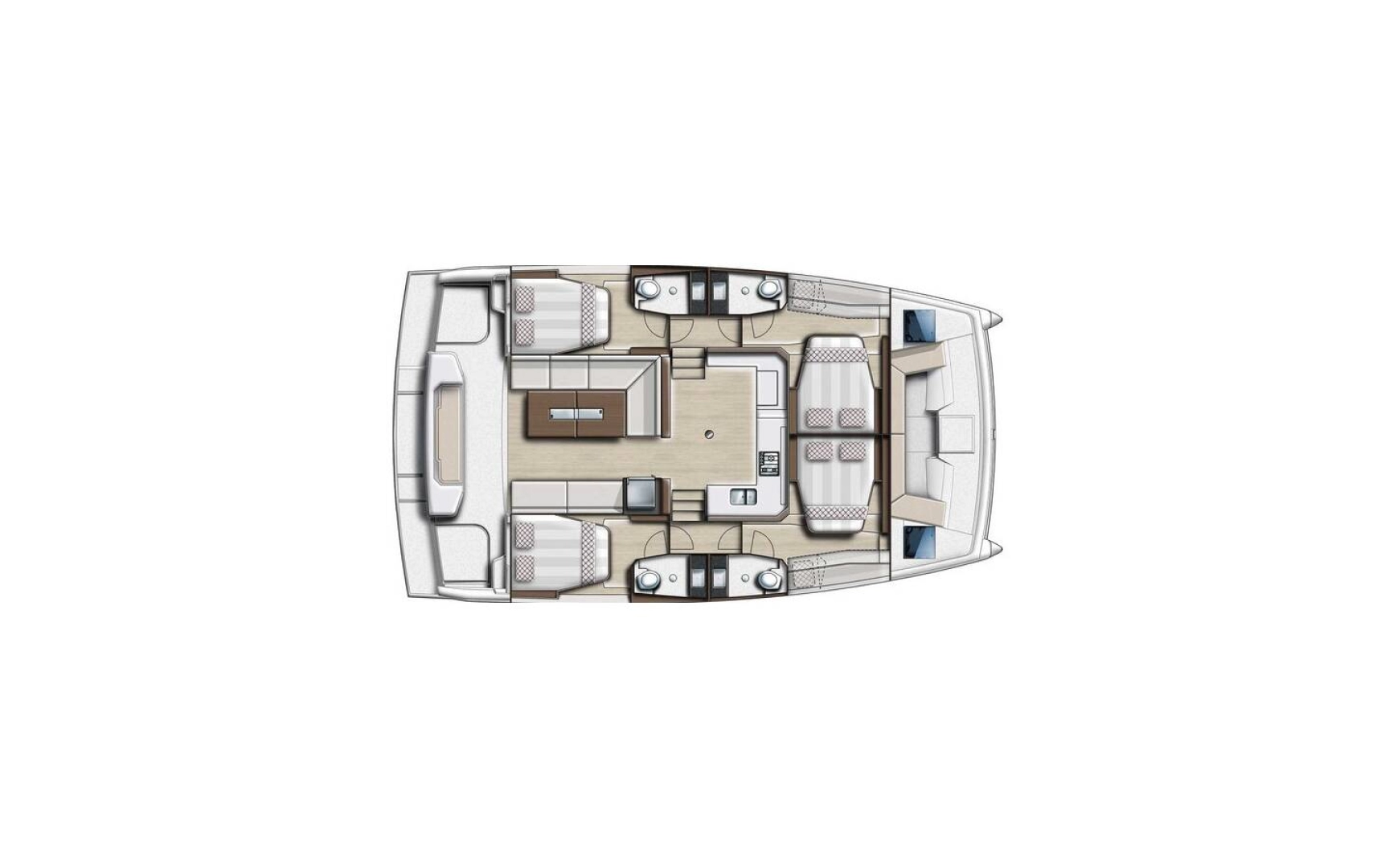 Wynajem łodzi Split tanio Bali Catspace Voile