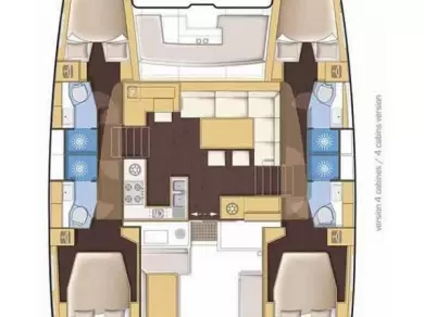 Wynajem Katamaran Lagoon z patentem 