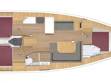 Wynajem łodzi Rogoznica tanio Bavaria C38