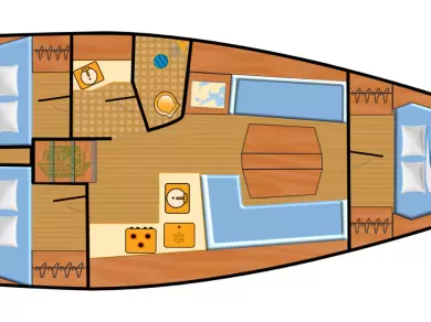Wynajem łodzi Punat tanio Dehler 38 SQ
