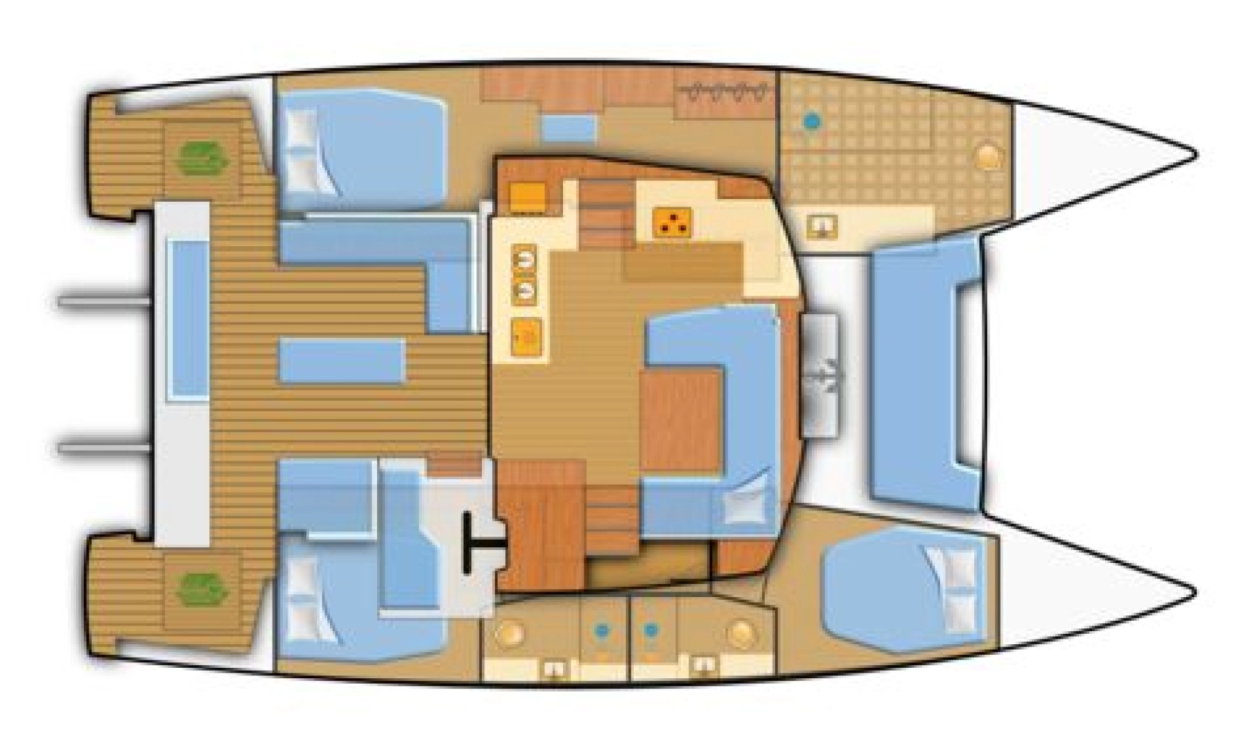 Wynajmij Fountaine Pajot Elba 45 w Pula