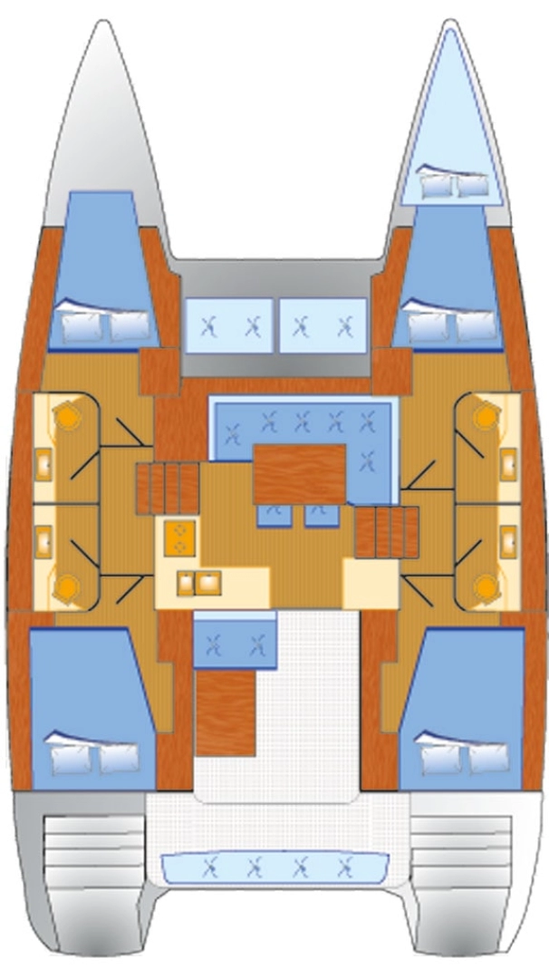 Wynajmij Katamaran z lub bez skippera Lagoon w Pula