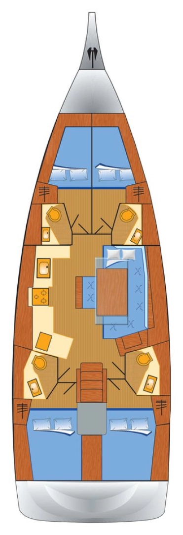 Bénéteau Oceanis 46.1 między profesjonalistami a osobami prywatnymi w Rogoznica