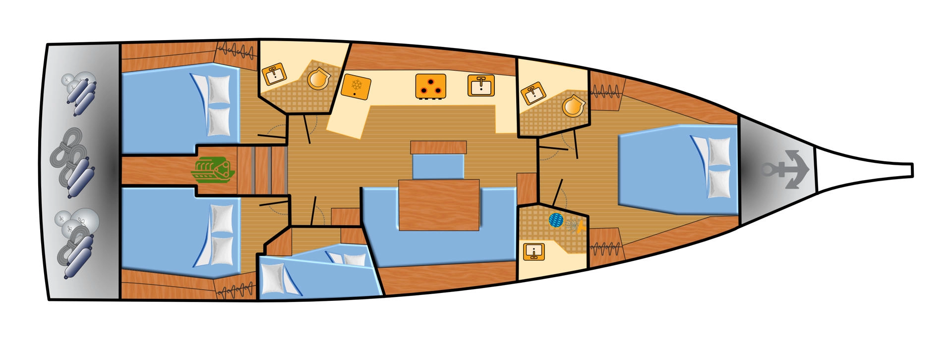 Wynajem łodzi Bénéteau Oceanis 46.1 w Punat na SamBoat 