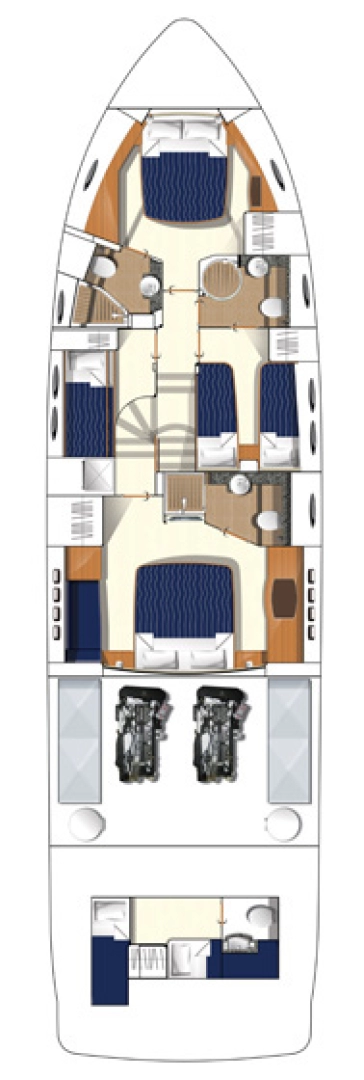 Wynajmij Princess Princess 62 w Podstrana