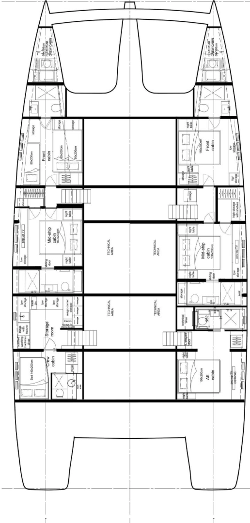 Wynajem łodzi Saint Martin tanio Sunreef 80