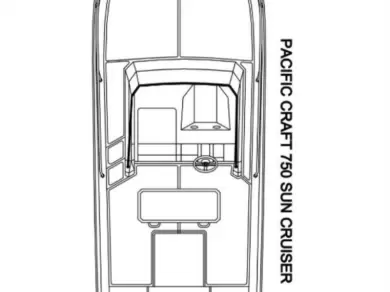 Wynajem łodzi Pacific Craft Pacific Craft 750 Sun Cruiser w Pula na SamBoat 