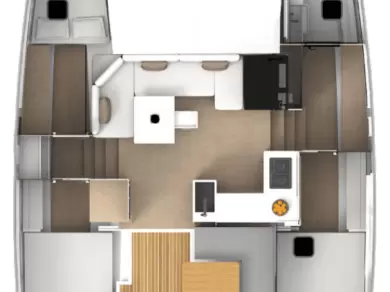 Wynajmij Katamaran z lub bez skippera Aventura w Biograd na Moru