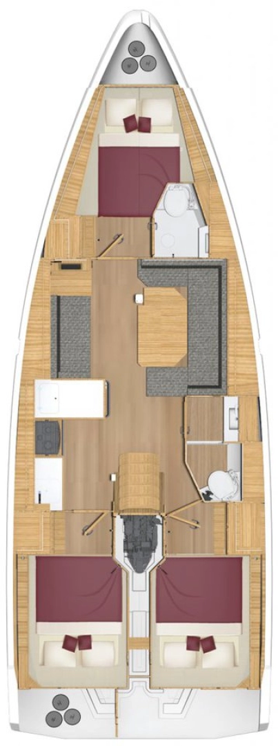 Wynajem łodzi Zadar tanio Bavaria C38