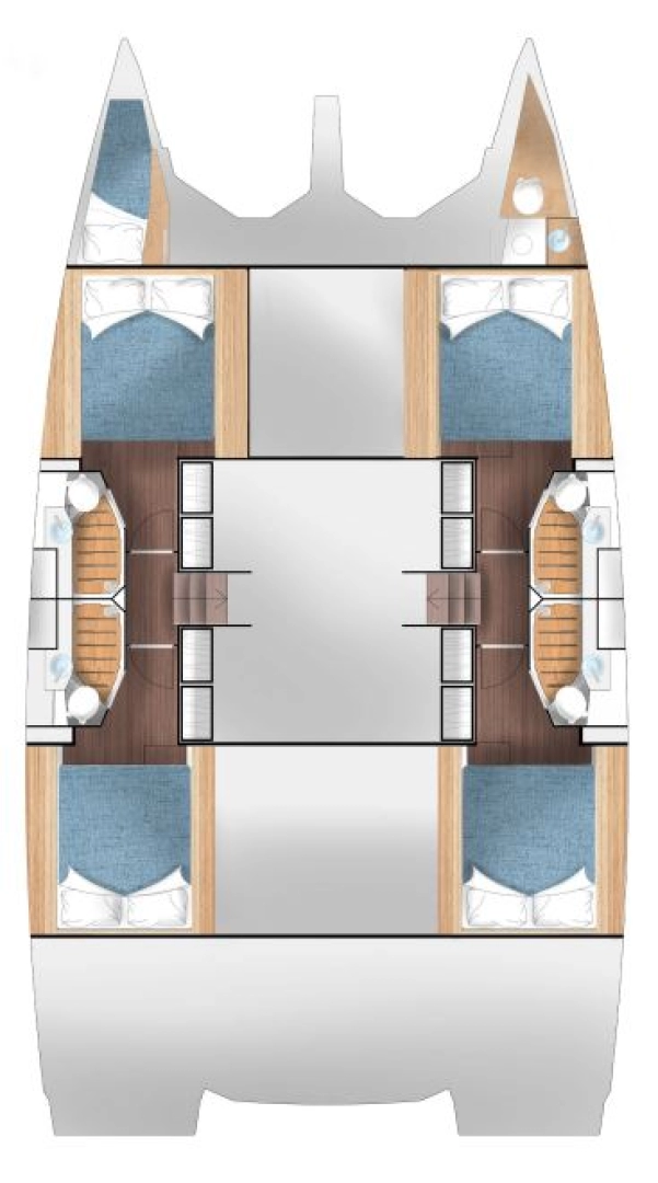 Wynajmij Cervetti Yachts Cervetti 44 Power - 4 + 1 cab. w Primosten
