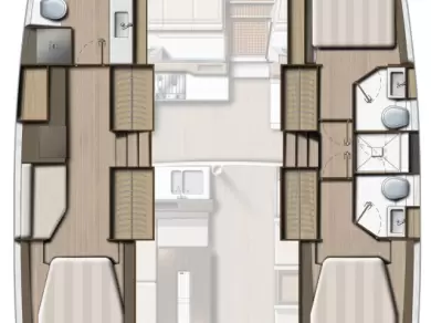 Wynajmij Katamaran z lub bez skippera Bali w Sukosan