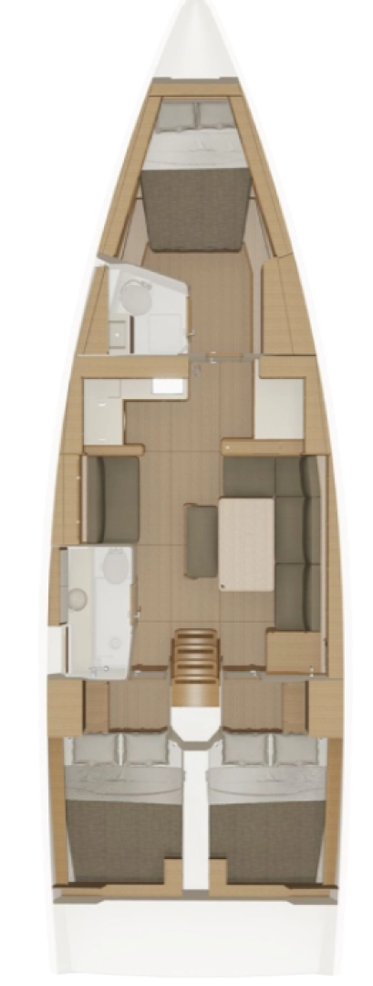 Wynajem Żaglowiec w Sibenik - Dufour Dufour 430