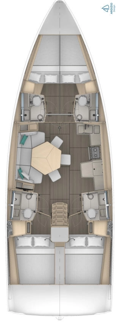 Wynajem w Sibenik- Dufour Dufour 44 na SamBoat