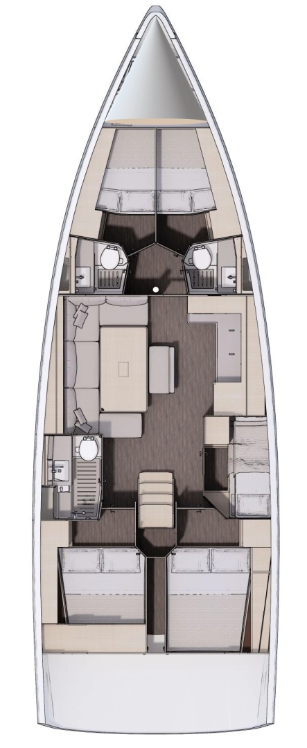 Wynajem łodzi Dufour Dufour 470 w Tribunj na SamBoat 