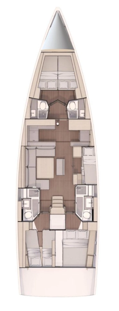 Wynajem w Sukosan- Dufour Dufour 530 na SamBoat