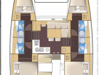 Wynajem w Biograd na Moru- Lagoon Lagoon 39 na SamBoat