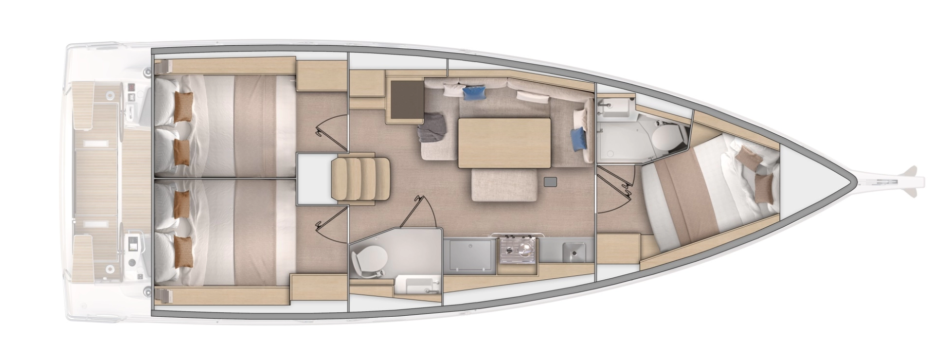 Żaglowiec do wynajmu w Split w najlepszej cenie
