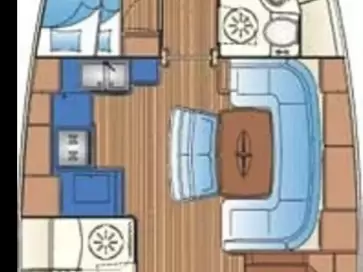 Wynajem łodzi Ávdira tanio Cruiser 46