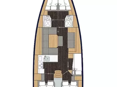 Wynajem Żaglowiec w Alimos - Bavaria Bavaria C45