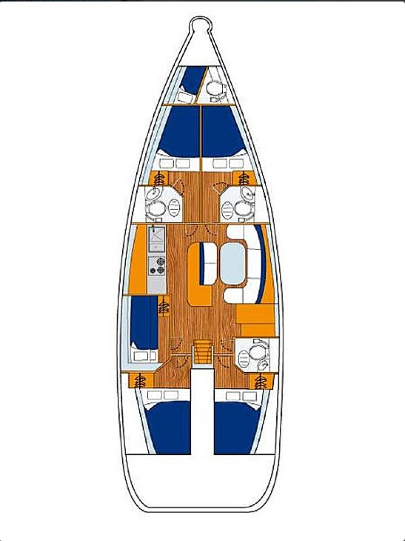 Wynajem łodzi Bénéteau Cyclades 50.5 w Piraeus na SamBoat 