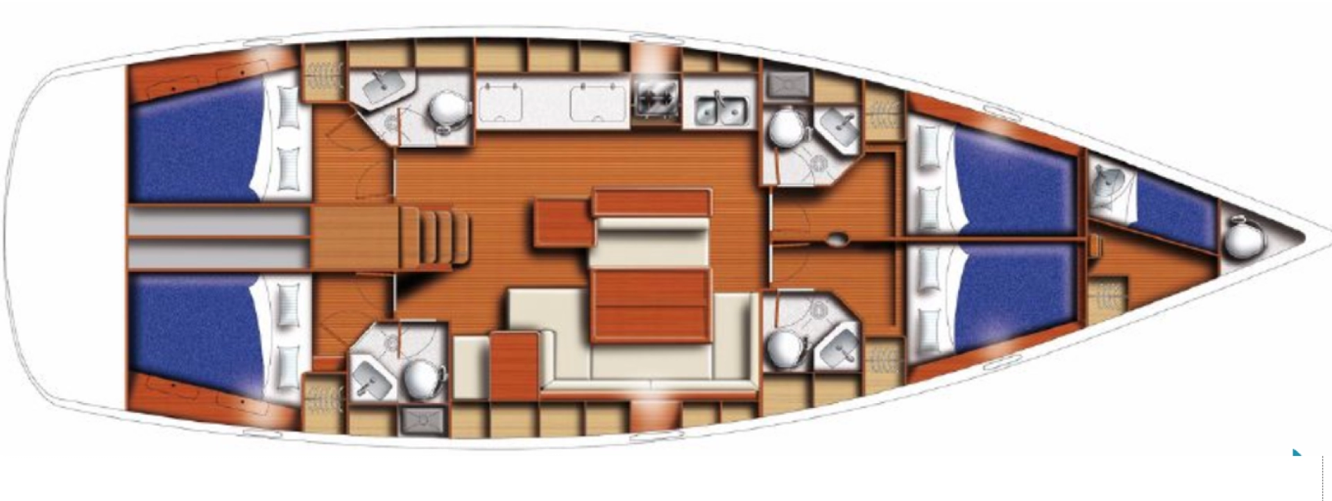 Bénéteau Oceanis 50 między profesjonalistami a osobami prywatnymi w Lefkáda