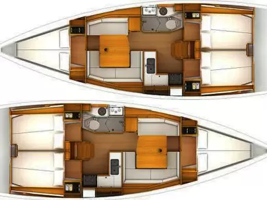 Wynajem łodzi Jeanneau Sun Odyssey 389 w Gouvia na SamBoat 