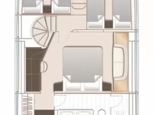 Wynajem łodzi Podstrana tanio Princess Y72