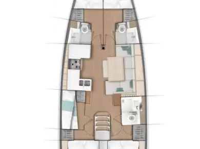 Wynajem w Sukosan- Jeanneau Sun Odyssey 490 na SamBoat