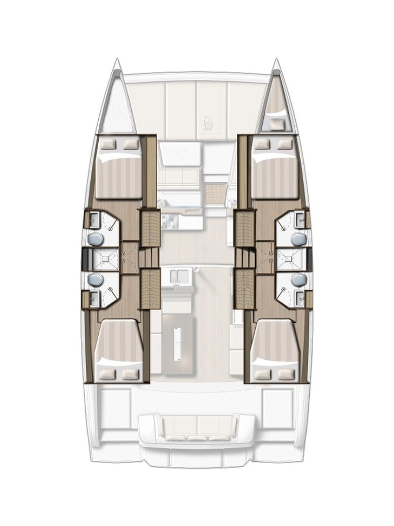 Wynajem łodzi Kaštela tanio Bali 4.2