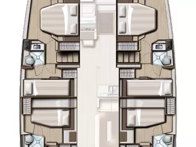 Wynajem Katamaran w Kaštela - Bali Bali 4.8