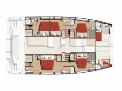 Wynajmij Katamaran z lub bez skippera Bali w Kaštela