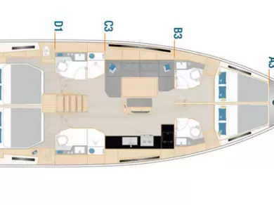 Wynajmij Hanse Hanse 460 w Kaštela