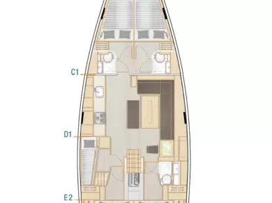 Wynajem w Donji Seget- Hanse Hanse 508 na SamBoat