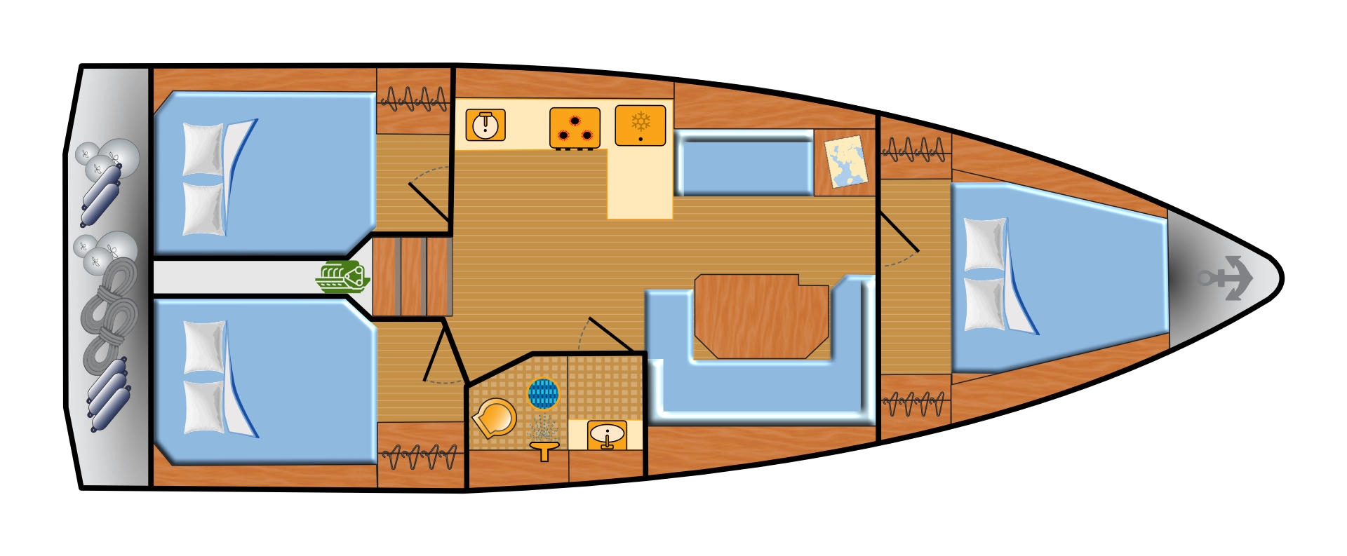 Wynajem w Palma de Mallorca- Bavaria Bavaria C38 na SamBoat