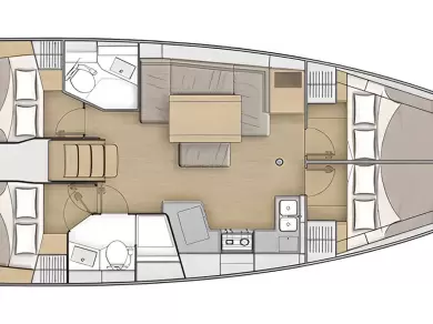 Wynajmij Bénéteau Oceanis 40.1 w Palma de Mallorca